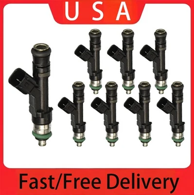 For Ford E-150 2005-2008 Expedition 2003-2004 5.4L V8 Set of 8 Fuel Injector US — 第 1/4 张图片