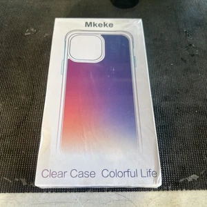 Mkeke Clear Case for iPhone 14 (6.1”) – Shockproof Slim Cover - Picture 1 of 2