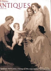 THE MAGAZINE ANTIQUES 1996 ship figureheads French Paisley American enameling - Picture 1 of 1