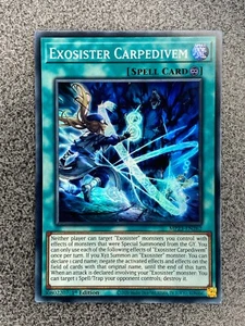 Exosister Carpedivem MP23-EN262 1st Edition NM EN Yu-Gi-Oh 25th Anniversary Tin - Picture 1 of 3