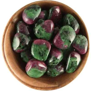 1 RUBIN ZOISIT Naturheilkristallstein - ethisch bezogen, Tansania - Bild 1 von 1
