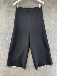 Tibi Women's Size 6 Black Large Flare Pants GUC - Picture 1 of 5