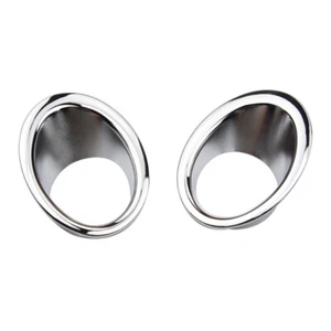 Front Bumper Foglight Lamp Chrome Cover Trim Part For Nissan Qashqai J10 2007-13 - Picture 1 of 7