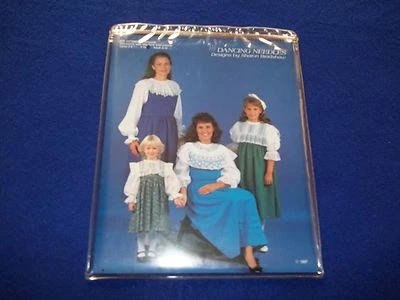 Dancing Needles 18 Jumper and Blouses Child 7-14 Pattern Free Shipping  - Image 1 of 4