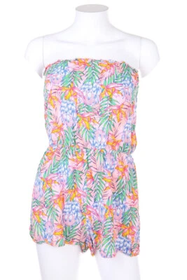 H&M DIVIDED dress Viscose Flowers D 38 multicolor #8356 - Bild 1 von 4