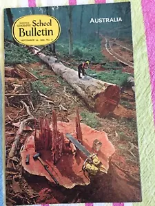 Bollettino Scuola National Geographic 1966 #3 26 settembre Australia - Foto 1 di 6