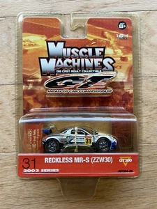 2004 Action Muscle Machines 1:64 Japan GT Car Reckless Toyota MR-S Diecast JGTC - Picture 1 of 7