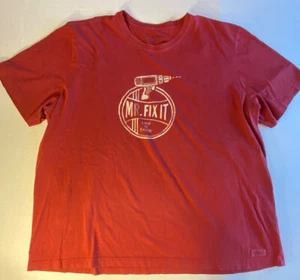 Life Is Good “MR FIX IT” T Shirt Mens XXXL Short Sleeve Cotton - Picture 1 of 6