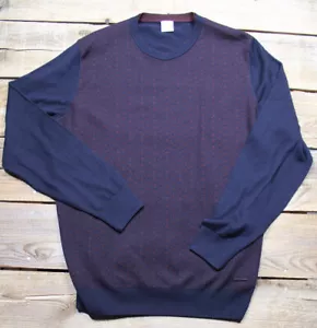 Bugatti Long Sleeve Crew Neck Wool Sweater Mens XL - Picture 1 of 7