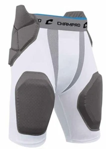 Neu mit Etikett Champro Tri-Flex 5-Pad integrierter Fußballgürtel Erwachsene gepolsterte Shorts - Bild 1 von 1