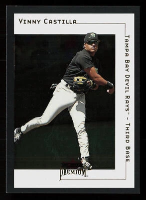 2001 Fleer Premium #96 Vinny Castilla Tampa Bay Devil Rays - Image 1 of 2