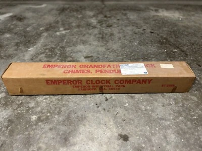 RARE! Emperor Grandfather Clock Chimes & Pendulum Model 201 NOS! - Image 1 of 4