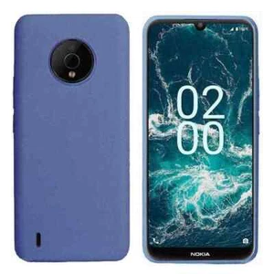 For Nokia C200 New Sandstone Matte Soft Silicone TPU Back Rubber Case Cover - Picture 1 of 6