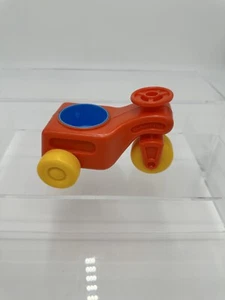Vintage 1984 Fisher Price Dreirad Little People Chunky Orange Trike / Traktor - Bild 1 von 6