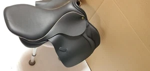 Ideal - The Crown Saddlers Walsall - siodełko jeździeckie 17,5" Impala Schwarz (UR) - Zdjęcie 1 z 12