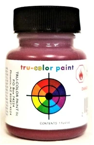 Tru-Color TCP-117 WC Wisconsin Central Maroon 1 oz Paint Bottle - Picture 1 of 3
