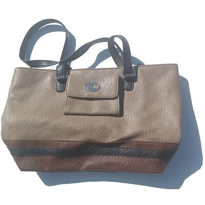 Preowned Womens Calvin Klein Purse Color Brown,Tan And Black - Image 1 of 3