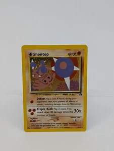 Pokémon TCG Hitmontop Neo Discovery 3/75 - Holo, Rare, MP - Picture 1 of 6
