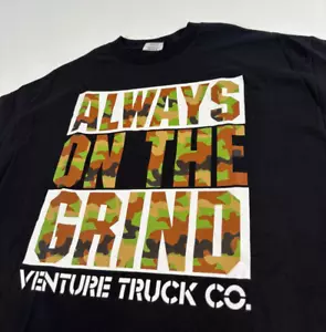 Vintage 90’s Venture Skateboard Trucks T-Shirt XL Always On The Grind USA Skate - Bild 1 von 12