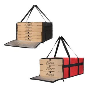 Bolsa de entrega de pizza para comida para llevar con aislamiento térmico portátil impermeable - Imagen 1 de 19