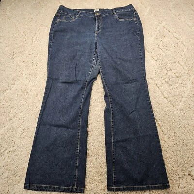 Just My Size Womans Jeans Size 20W High-Rise Straight Leg 40x30.5 - Image 1 of 4