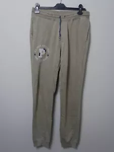 U.S. POLO ASSN. Mens Tracksuit Trousers Joggers Medium M Beige Cotton (A3549) - Picture 1 of 9