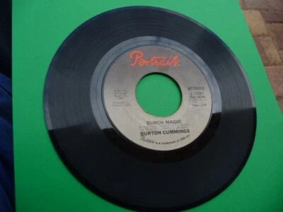 BURTON CUMMINGS - STAND TALL/BURCH MAGIC - PORTRAIT- 45 EX - Image 1 of 4