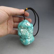 China jade,noble collection,turquoise,original stone,Waist pendant,pendant N693