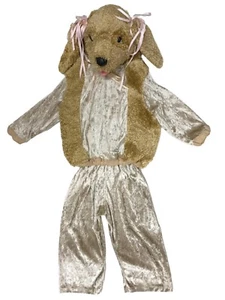 Beagle Dog Halloween Costume. Plush Hood Dog Face, Size 24 Months 2 Piece EUC - Picture 1 of 3