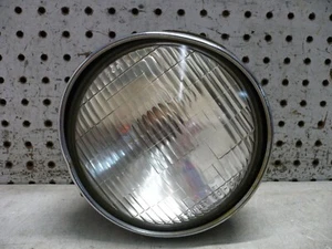HONDA 72 1972 CB350F FOUR CB 350 F HEADLIGHT HEADLAMP FRONT LIGHT ASSY OEM - Picture 1 of 23