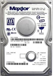 80gb sata/150 hdd diamondmax plus 9, 6y080m042725l (k,g,b,a) fy42a - Picture 1 of 4