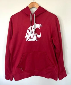 Nike Mens Large WASHINGTON STATE COUGARS Sweatshirt WAZZU Football - Picture 1 of 8