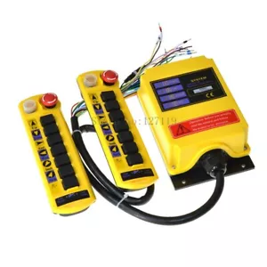 220VAC 2 Speed 7 Channel Control Hoist Crane Radio Remote Control System - Picture 1 of 4