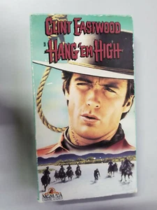 Hang Em High Clint Eastwood VHS - Picture 1 of 1