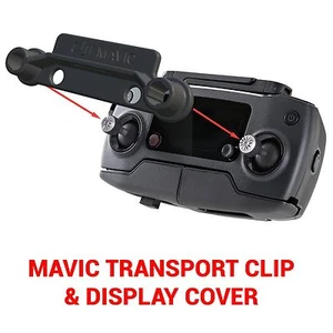 DJI MAVIC PRO - Cubierta de pantalla y controlador de clip de transporte NEGRO EE. UU. Vendedor - Imagen 1 de 1