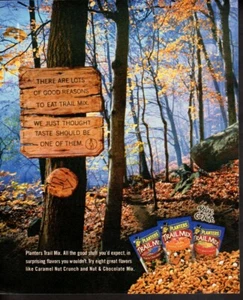 Vintage print ad advertisement Planters Nut reasons to Eat Trail Mix Taste 01 - Picture 1 of 1