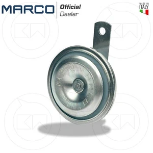 TROMBA CLACSON ELETTROMAGNETICO A DISCO AVVISATORE TONO ALTO 90mm MOTO SCOOTER - Imagen 1 de 4