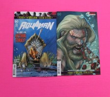 Aquaman # 53 comic MAIN & SANDOVAL CARD STOCK VARIANT DC 2019 2 LOT YOTV