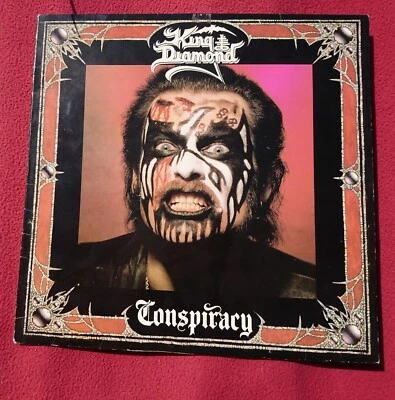 King Diamond ‎– Conspiracy  1989 1st US press Roadracer Records LP vinyl - Image 1 of 4