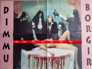 Dimmu Borgir - Poster von 1998, A2 Format (55 x 40 cm) - NEUWERTIGER ZUSTAND! - Bild 1 von 3