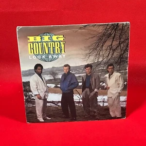 BIG COUNTRY Look Away 1986 UK 7" vinyl single Restless Natives 45 record C - Picture 1 of 4