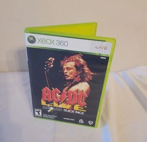 AC/DC Live Rock Band Track Pack (Xbox 360, 2008) en caja original - Imagen 1 de 3