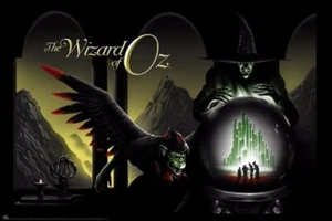 The Wizard of Oz JC Richard Screen Art Print Alt Movie Poster Mondo Wicked Witch - Picture 1 of 1