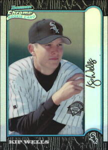 1999 Bowman Chrome Refractors Chicago White Sox Baseball Card #343 Kip Wells