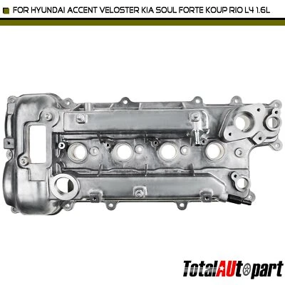 Nueva cubierta de válvula de motor para Hyundai Accent Veloster Kia Rio 12-17 Soul Forte Koup Foto 1 de 4