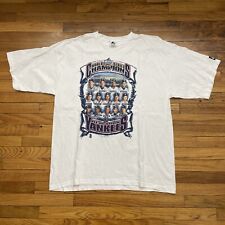 VTG MLB New York Yankees 1998 World Series Champions Roster T Shirt Size XL Used