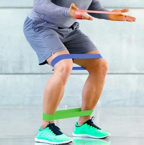 Resistance Bands Loop Set 4 Levels 10-40lbs - Picture 1 of 4