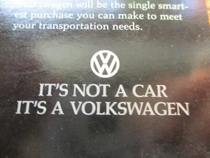 VW 1985 Golf Volkswagen of America Dealer Sales Brochure - Picture 1 of 6