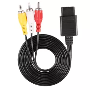 For Nintendo 64 Audio TV Video Cord AV Cable to RCA Super Nintendo GameCube N64 - Picture 1 of 7