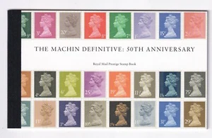 GB 2017 The Machin Definitive 50th Anniversary Prestige Book DY21 MNH - Picture 1 of 1